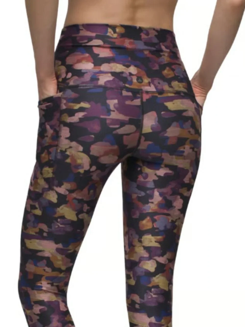 prAna Women's Impresa Pocket Yoga Legging Fall Daze Size Medium